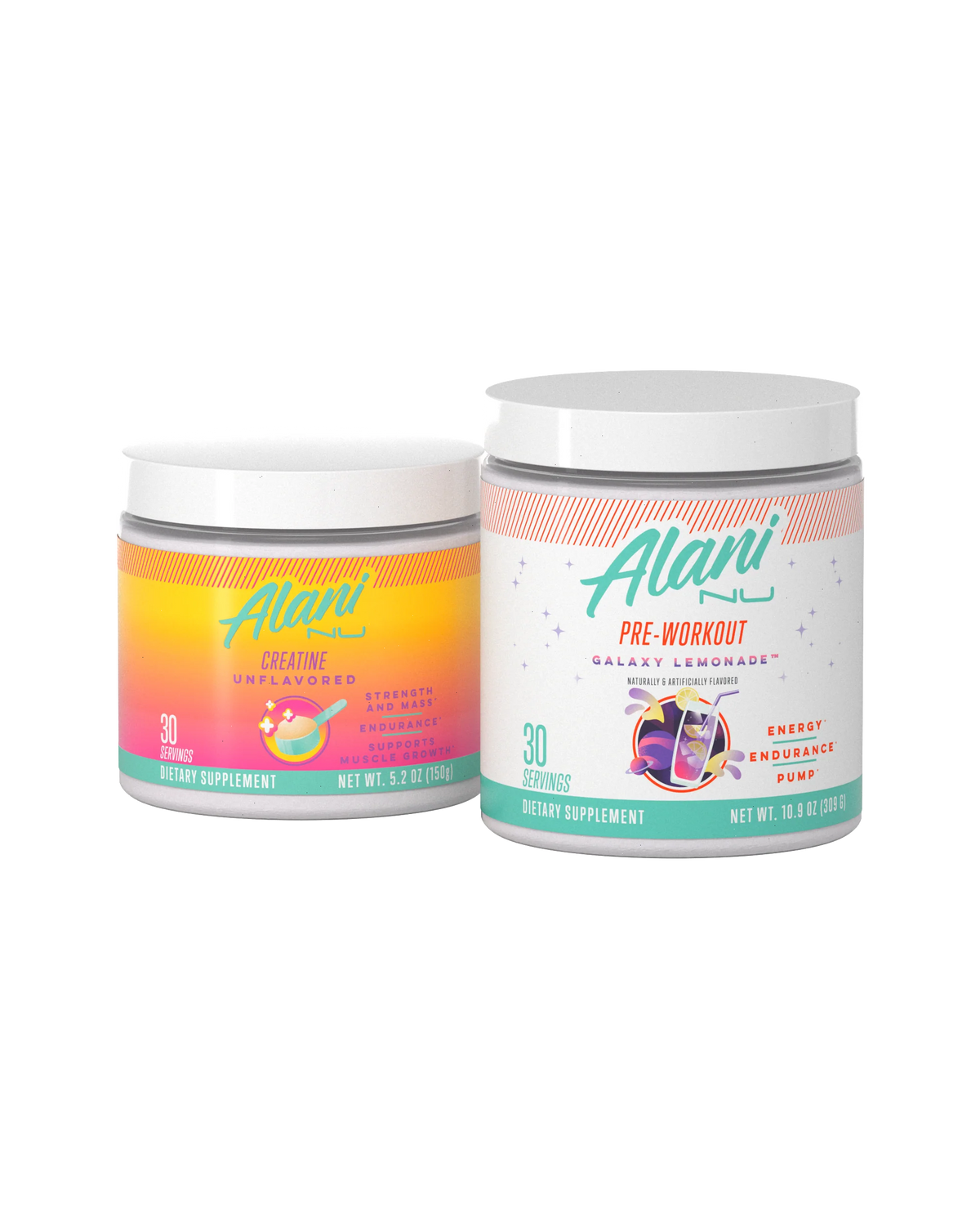 Creatine + Pre-Workout - Galaxy Lemonade